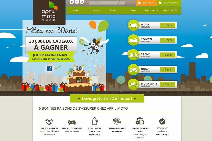 obtenez une assurance moto immédiate pour rouler en toute tranquillité. profitez d'une protection rapide et adaptée à vos besoins, avec des tarifs compétitifs et une couverture complète. ne laissez pas l'attente vous freiner, assurez votre moto en quelques clics dès maintenant !