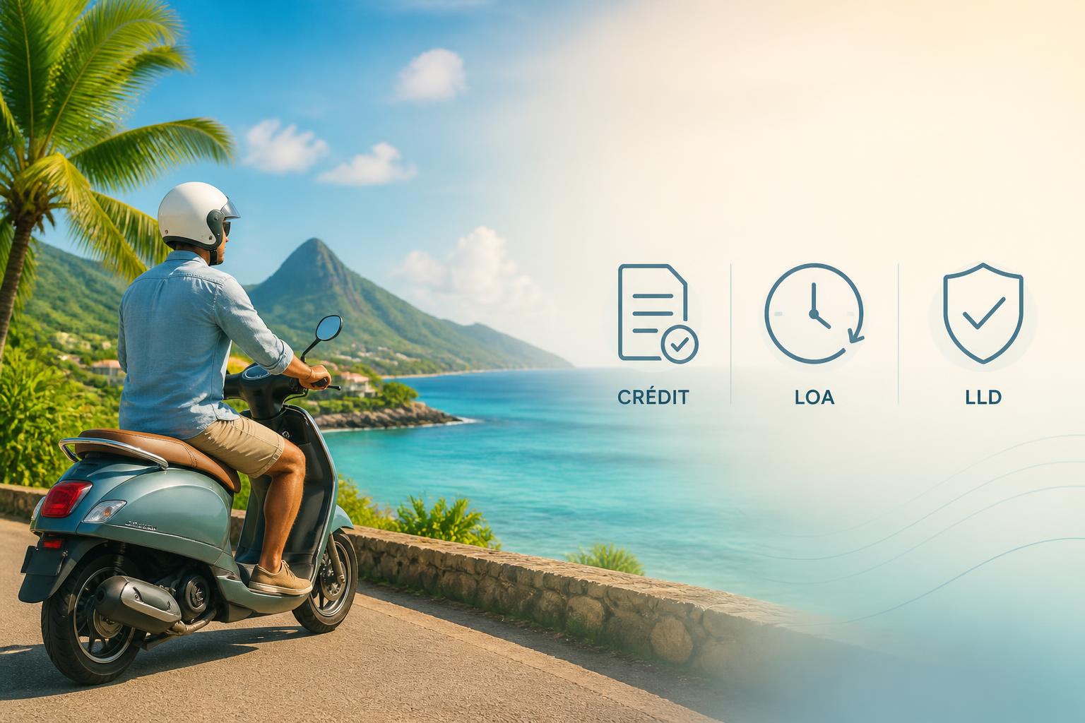 Crédit, LOA ou LLD pour deux-roues à La Réunion